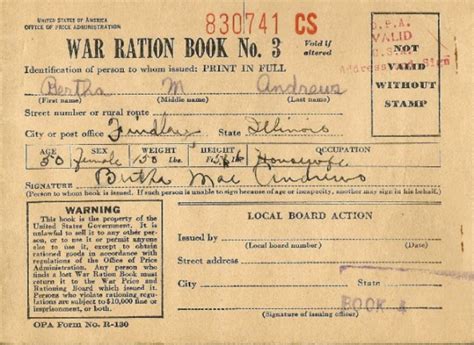 Ration Books The National Wwii Museum New Orleans With World War 2