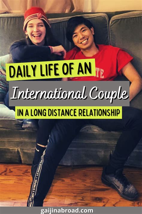 Daily Life Of An International Long Distance Relationship Couple Long Distance Relationship