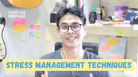stress management techniques youtube