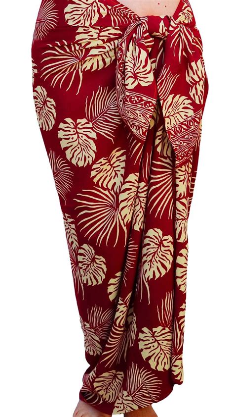 hawaiian beach sarong wrap tropical jungle leaf batik pareo etsy beach sarong plus size