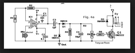 Wiring Schematic Diagram Sound Activated Relay