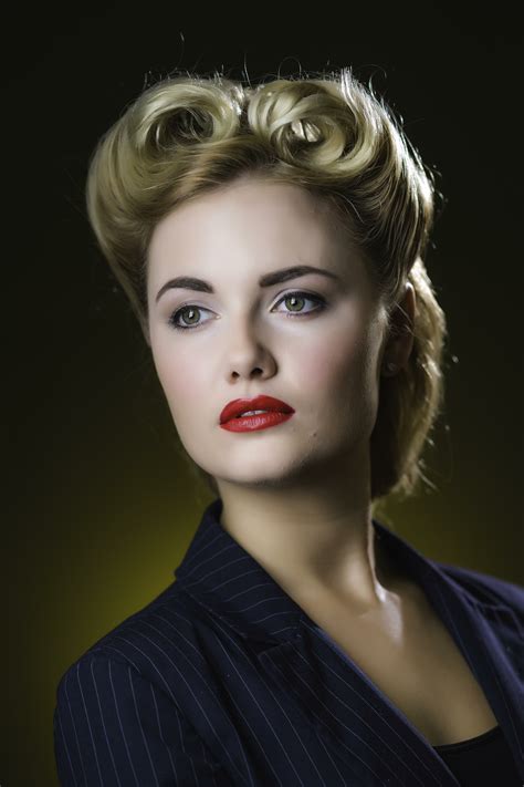 Jgb Evita 1940s Hair And Makeup By Jax 1940s Hairstyles 1940s
