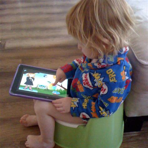 Potty Training With An Ipad Momfluential Media