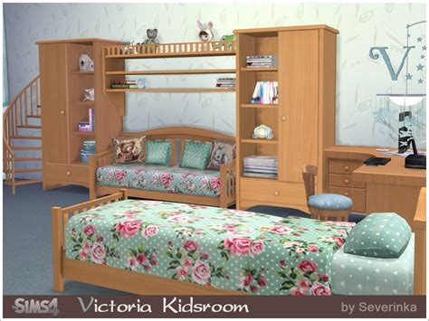 Sims 4 Ccs The Best Kidsroom By Severinka