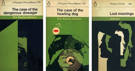 polish designer for penguin books the green crime series by romek marber retroavangarda