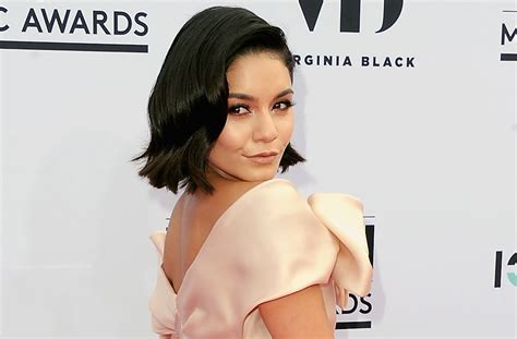 vanessa hudgens dazzles in pink gown with sexy slit at the 2017 billboard music awards aol