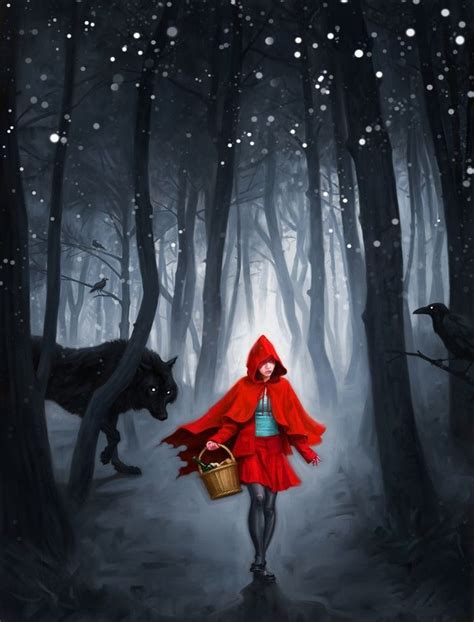 Little Red Riding Hood An Art Print By Robert Carter Red Riding Hood