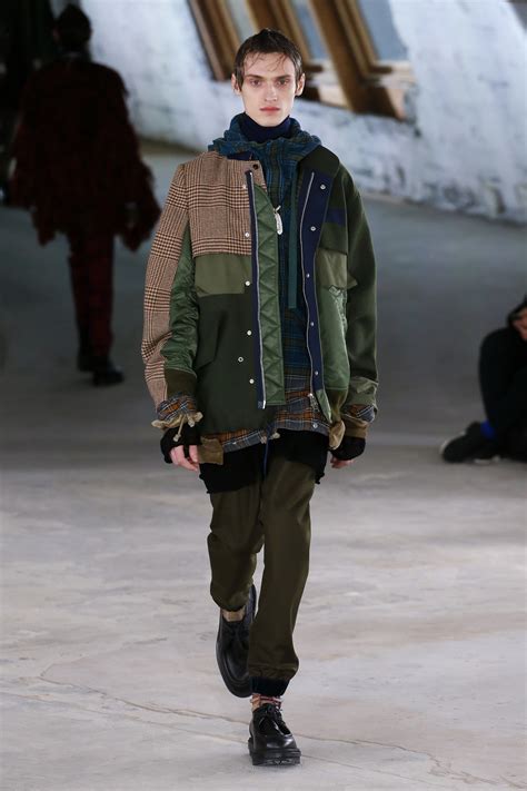 Sacai Fall 2018 Menswear Fashion Show Collection See The Complete
