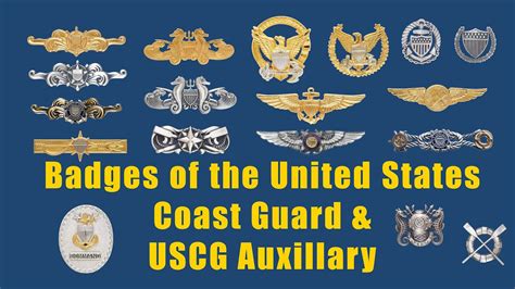 Coast Guard And Coast Guard Auxiliary Qualification And Identification