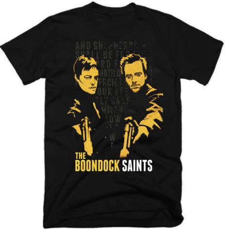 The Boondock Saints 1999 Old Movie Film Mens T Shirt