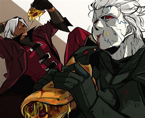 Dante Devil May Cry Nelo Angelo Vergil Devil May Cry Devil May Cry Series Hand On Head