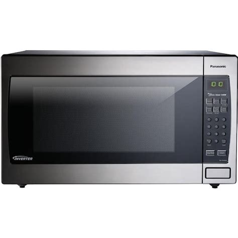 Panasonic 22 Cu Ft Countertop Microwave Oven In Stainless Steel