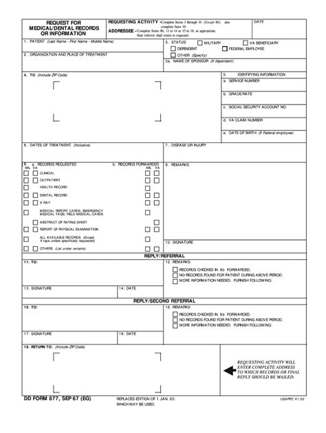 Dd Form 877 Fillable Fill Out And Sign Printable Pdf Template Signnow