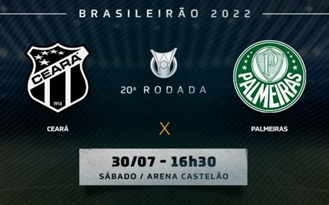 Ceará X Palmeiras Prováveis Times Desfalques E Onde Assistir Ao Duelo Pelo Brasileirão