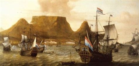 Jan Van Riebeeck Ships To South Africa Cape Town South Africa