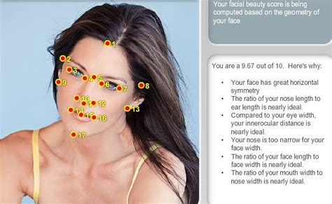 A Models Secrets Beauty Calculator Golden Ratio Face Calculator