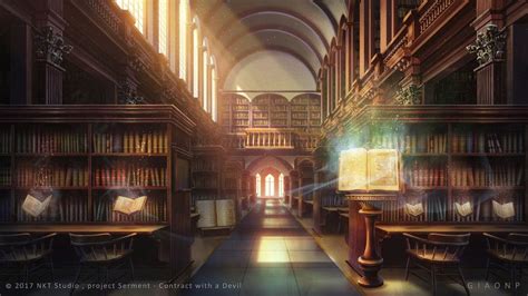 Magic Library Wallpaper