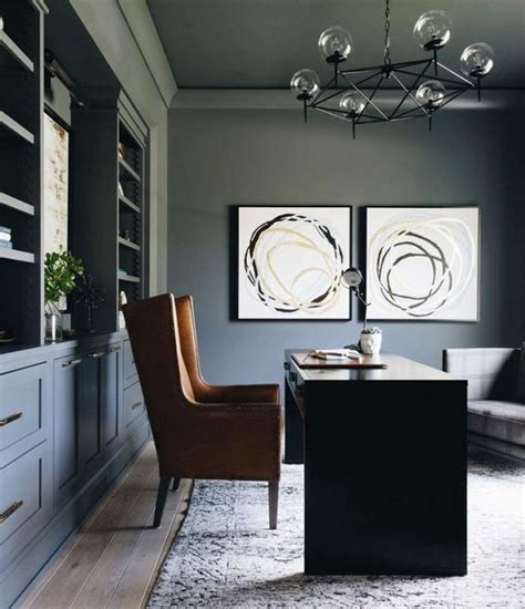 25 Dark Home Office Designs For A Moody Vibe Nikkis Plate