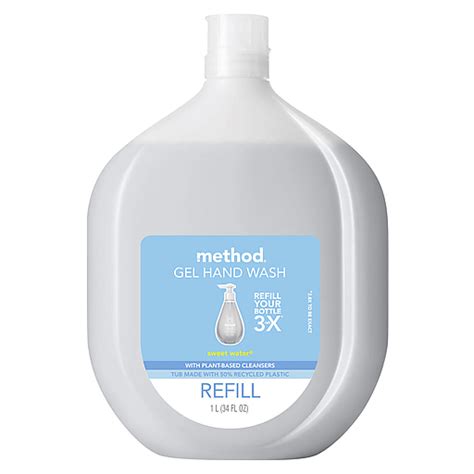 Method Gel Hand Wash Sweet Water Refill 34 Fl Oz Shop Chief Markets