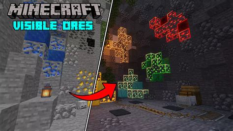 Visible Ores Texture Pack For Minecraft 1204 → 1203 1194