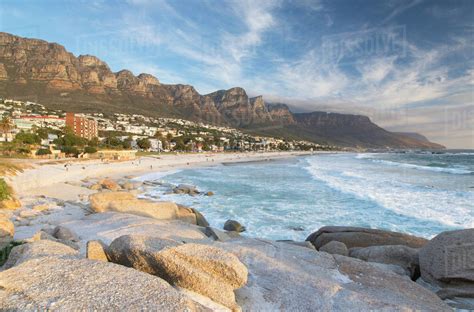 Camps Bay Cape Town Western Cape South Africa Africa Stock Photo