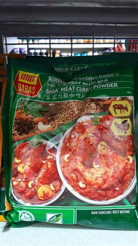 Has been added to your cart. Jual TERMURAH Bumbu Kari Daging Babas Meat Curry Powder ...