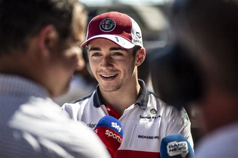 Alfa Romeo Racing With Images Charles British Grand Prix Interview