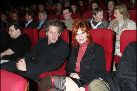 Photo Mylène Farmer et Laurent Boutonnat lors de la première du film