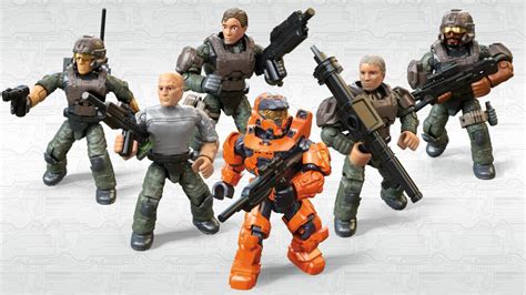 Halo Unsc Marine Platoon Pack Mega Construx