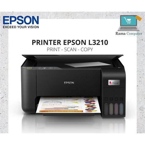 Jual Printer Epson L3210 L 3210 Ecotank Print Scan Copy Shopee Indonesia
