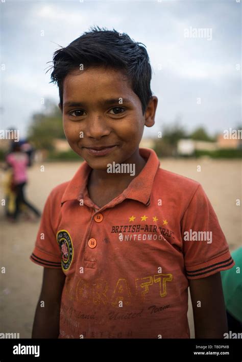 Jaipur Rajasthan India 03 24 2019 Portrait Of Young Boy Poor