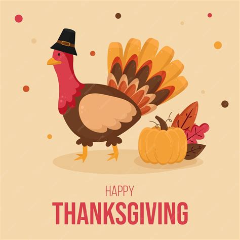 Premium Vector Happy Thanksgiving Day Thanksgiving Greeting Card