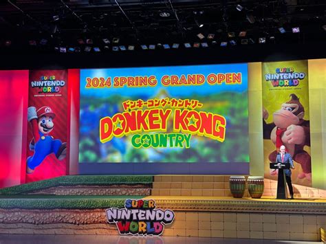 Super Nintendo World Japan Wird Im Frühjahr 2024 Um Donkey Kong Country