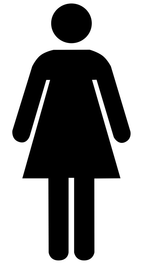 Toilet Woman Sign Clipart Best
