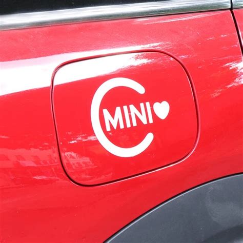 Exterior Small Mini Car Stickers Decals For Mini Cooper One S Jcw