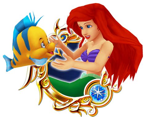 Ariel And Flounder Kingdom Hearts Unchained χ Wiki