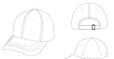 Dad Hat Template Vector At Collection Of Dad Hat