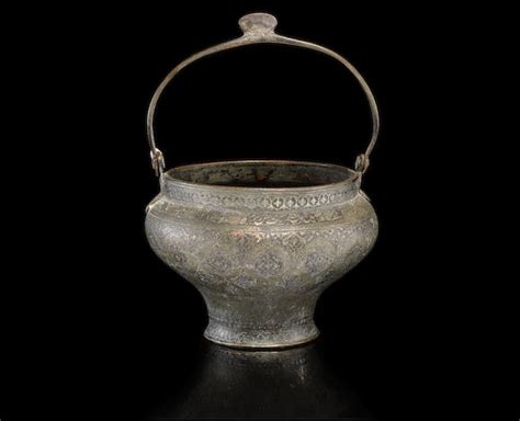bonhams a safavid tinned copper bucket persia 17th century