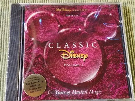 Walt Disney Classic Disney Volume 1 25 Track Cd New Sealed £1428
