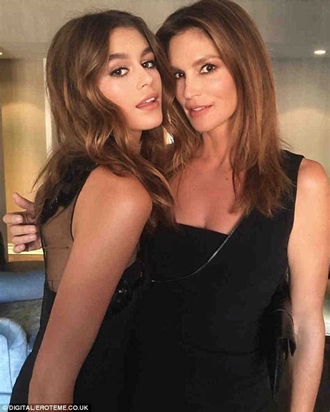 cindy crawford looks so similar to her model daughter kaia gerber daily mail online
