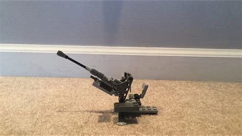 How To Make A Lego Ww2 Anti Aircraft Gun Youtube