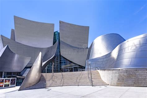 Walt Disney Concert Hall Designed By Architect Frank Gehry Is Home Of
