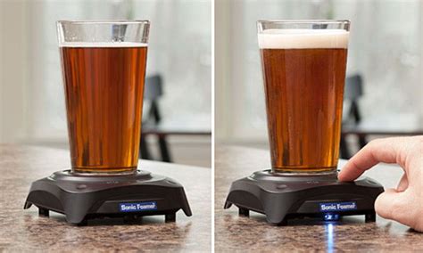 Gadget Uses Ultrasonic Waves To Ensure Your Beer Has ALWAYS Got A Head
