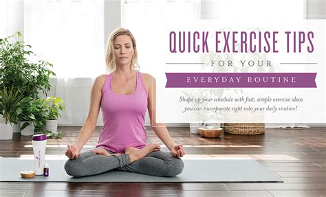 Quick Exercise Tips For Your Everyday Routine