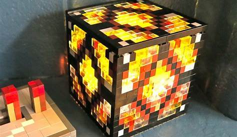 how to make redstone lamp in minecraft