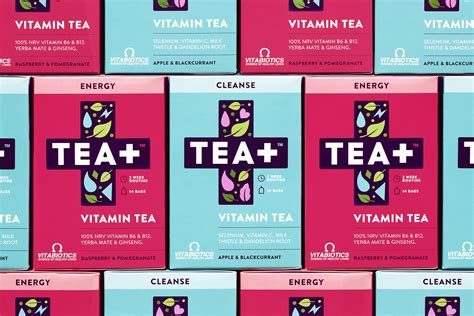 Tea The Specialist Vitamin Tea Brand World Brand Design Society