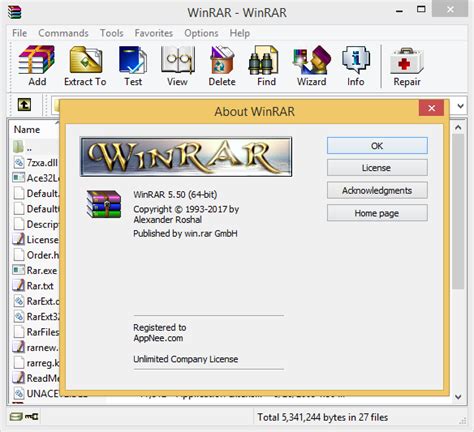 Winrar All Versions Universal License Key File For Windows