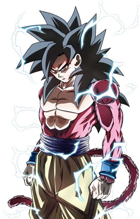 Ssj4 Goku By Blackflim Dragon Ball Goku Transformaciones Fondos De