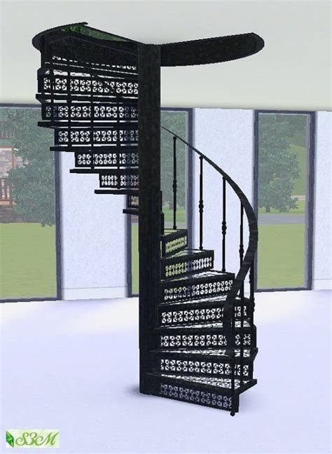 Sims 4 Spiral Staircase Mod