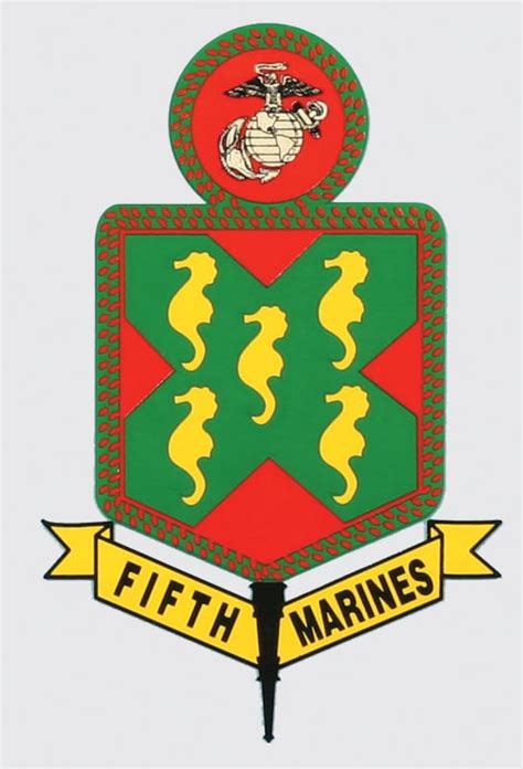 5th Marines With Seahorse Logo Decal North Bay Listings